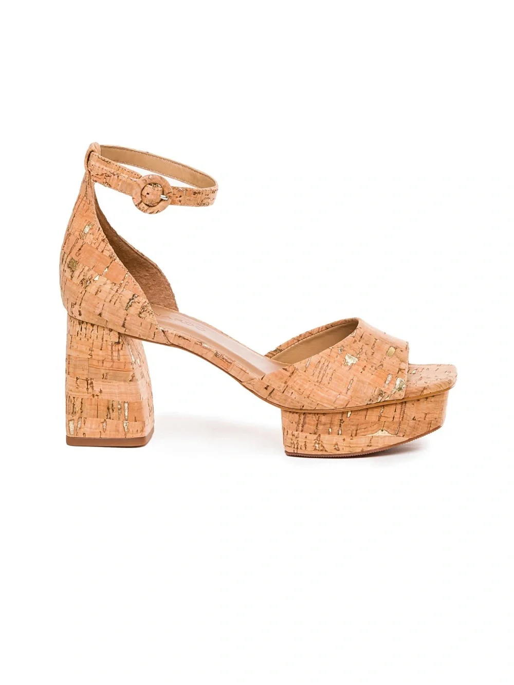 Bernardo Raleigh Platform Sandal Cork with Good Flecks